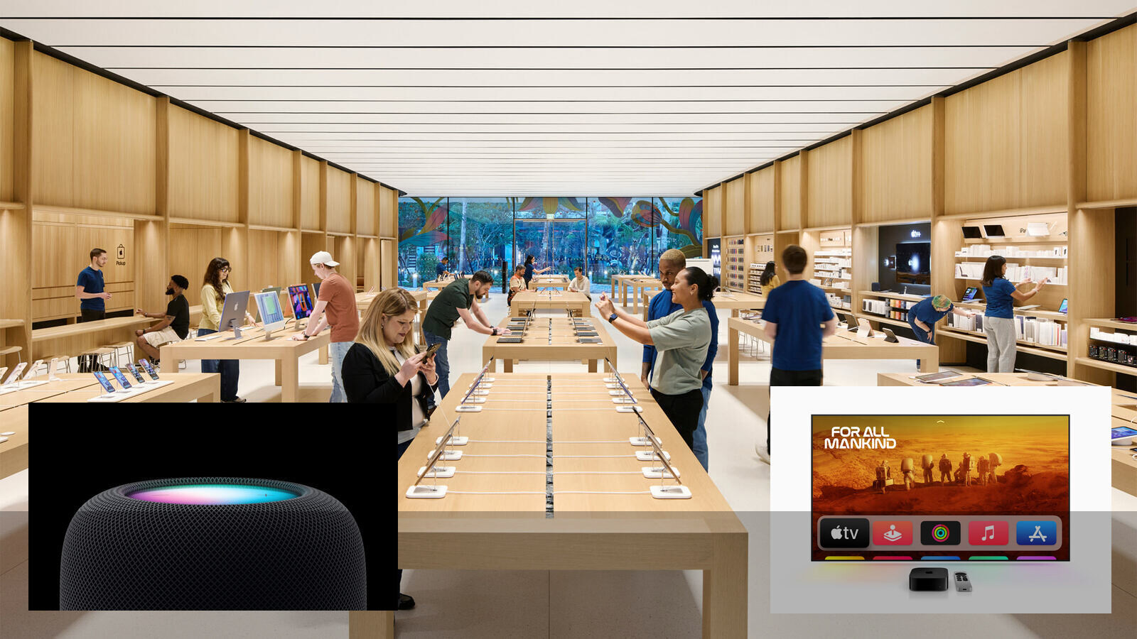 Apple Stores se reorganizan para el hub del hogar