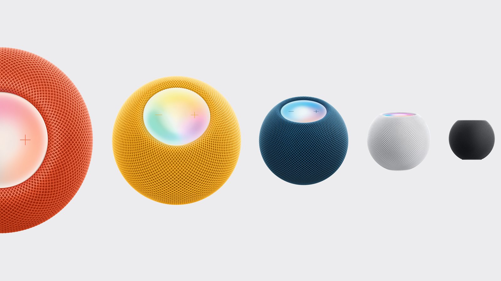 Primeras imágenes del HomePod mini 2: mismo diseño y verde y rosa como colores nuevos
